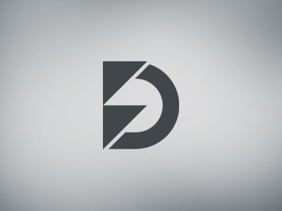 F & D abstract letter logo