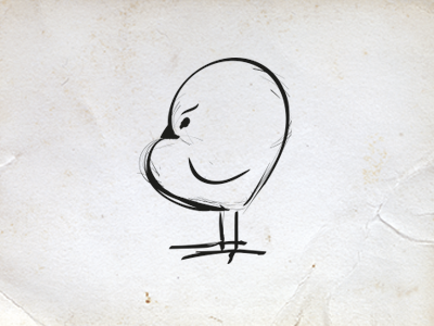 Chicken character chicken cute sketch vector