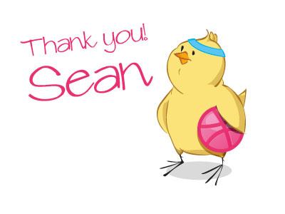 Thank You Sean! basketball draft thanks