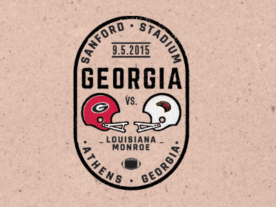 Georgia Game Badge #1