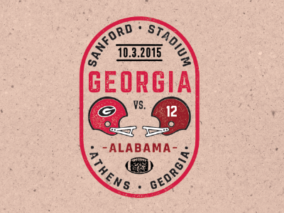 Georgia v Bama 2015