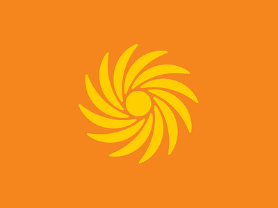 Sun Thingy design graphic logo mark mcwhorter orange seth sun yellow
