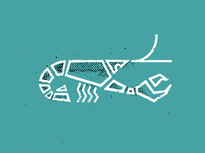 Lobsta badge design drawing icon illustration lobster logo mcwhorter seth