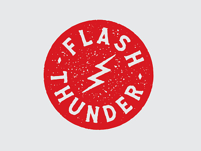 Flash Thunder badge design graphic lightning logo mcwhorter seth