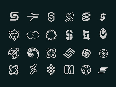 Variations on a Theme abstract design graphic icon logo mark mcwhorter process seth symbol