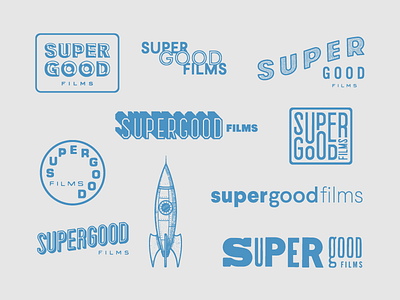 Supergood Films Ephemera illustration logo mcwhorter typography