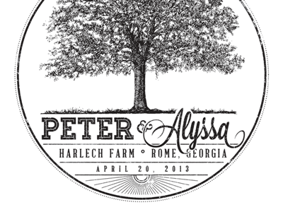Peter And Alyssa - Wedding Seal