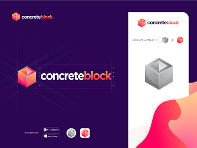 Concrete Block logo company logos concept concept logo creative logo easy letter logo concepts how to design a logo logo logo 2020 logo concept logo design logo design process logo design tips logo design tutorial logo idea logo inspiration logo trend logo tutorial logos modern logo