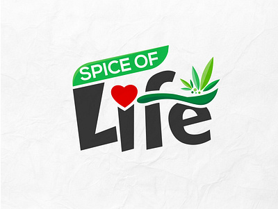 Spice of Life Logo Design app logo design brand identity branding concept logo conceptual logo corporate creative dribbble best shot food logo gradient logo graphic design logo branding logo design logo designer logo trends 2020