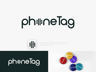 Phone Tag logo design app logo design brand identity branding conceptual logo corporate creative l o g o lo go logo maker tag