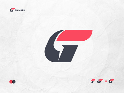 TG modern logo design concept TG letter Mark logo brand identity conceptual logo custom logo graphic design l o g o lo go tg logo