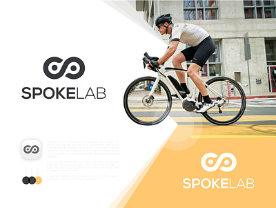 SPOKELAB LOGO bicycle logo bicycle parts logo bike parts brand identity concept logo conceptual logo graphic design l o g o lo go logo design branding logo maker logo mark logodesign logos logotype s logo mark