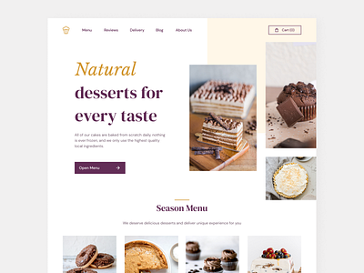 Browse thousands of Cake Shop images for design inspiration | Dribbble