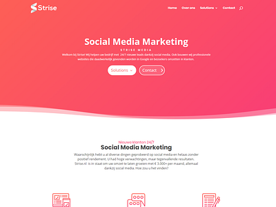 landing page