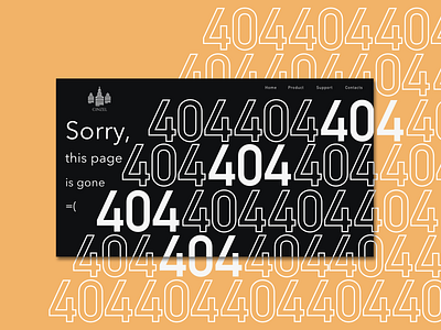 404 Page Concept 008 404 daily ui error ui ux design webdesign website