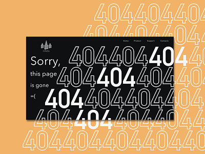 404 Page Concept