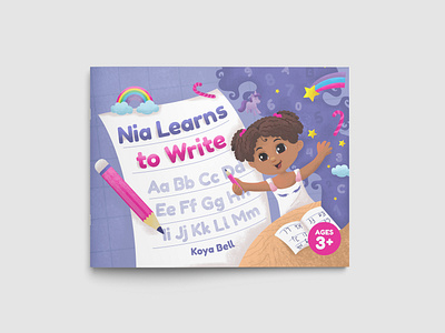 Cover Book for Kids Learn to Write