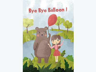 Bye Bye Ballon book children childrenbook illustrationkids kids kids illustration kidsbook