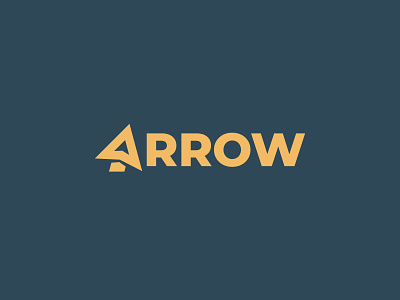 Arrow logo arrow click logo logos pointer wordmark