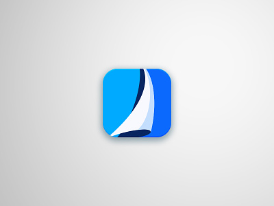 Sail app icon app icon iconography sail