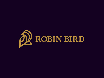 Letter R and robin bird logo bird logo logos robin