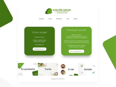 Website redesign for Atelier Archa