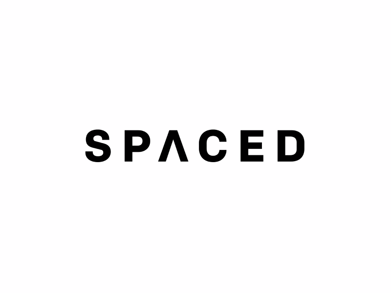 Spaced logo dribbble