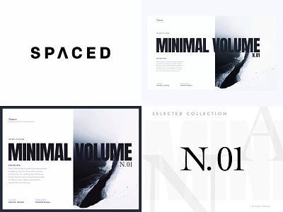 My top 4 shots from 2018 animation best black clean concept design four grid interface layout mininal product spaced typography ui ux web website whitespace year