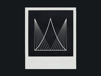Instant Geometry 008 abstract geometric geometry logo mark polaorid shape symbol