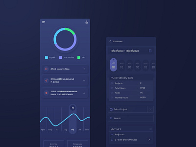 ERP Application analytic analytics chart analytics dashboard app application blue dark app dark mode dark theme dark ui dashboad design graphic