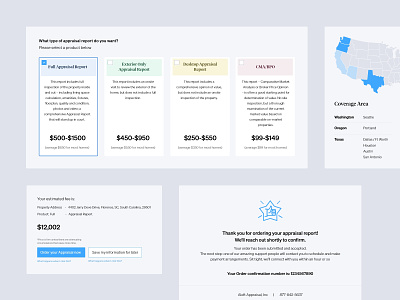 Aloft Appraisals multi-step form