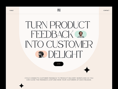 Customer Feedback System Landing Page app branding creative design illustration webdesign website