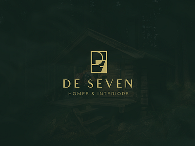 De Seven contemporary home logo