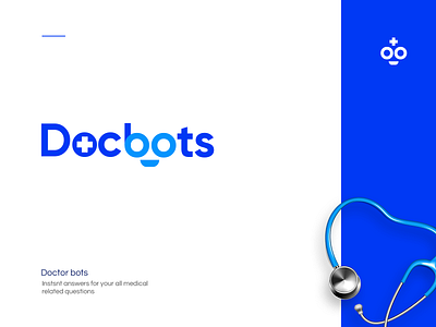 Docbots Logo ai artificial intelligence bots bots logo brand creative doc docbots doctor logo