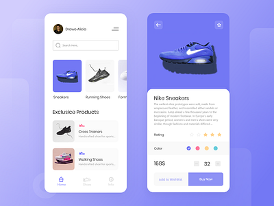 Shoe Store Mobile Application