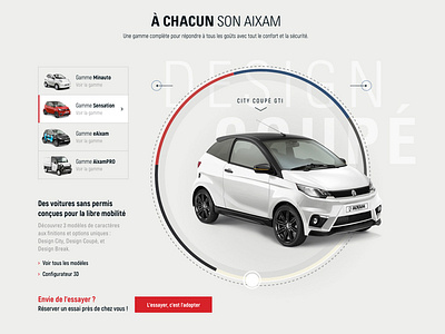 Website design & car configurator