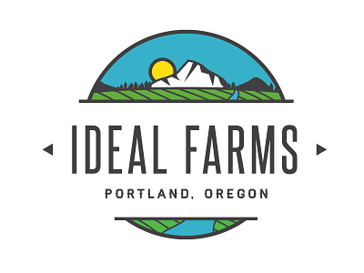 Ideal Farms 420 cannabis dispensary farm kush logo mary jane medical marijuana