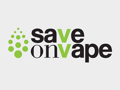 Save On Vape Logo 420 branding logo marijuana vaporizer