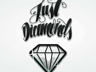 Just Diamonds branding creative direction logo logo design