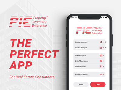 PIE Reators Home Page branding design graphic design identity real estate simple thetarkhan ui user experience ux