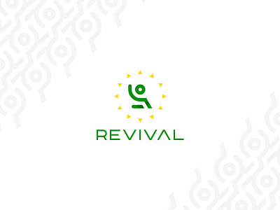 Revival branding chair charity design disability help identity illustration shine simple