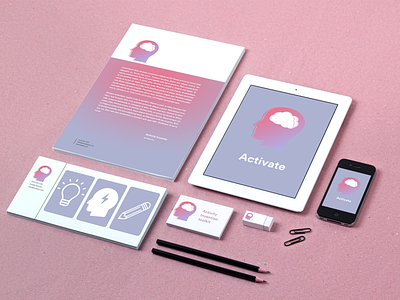 Activate: Activity Kit branding design kit toolkit ui ux