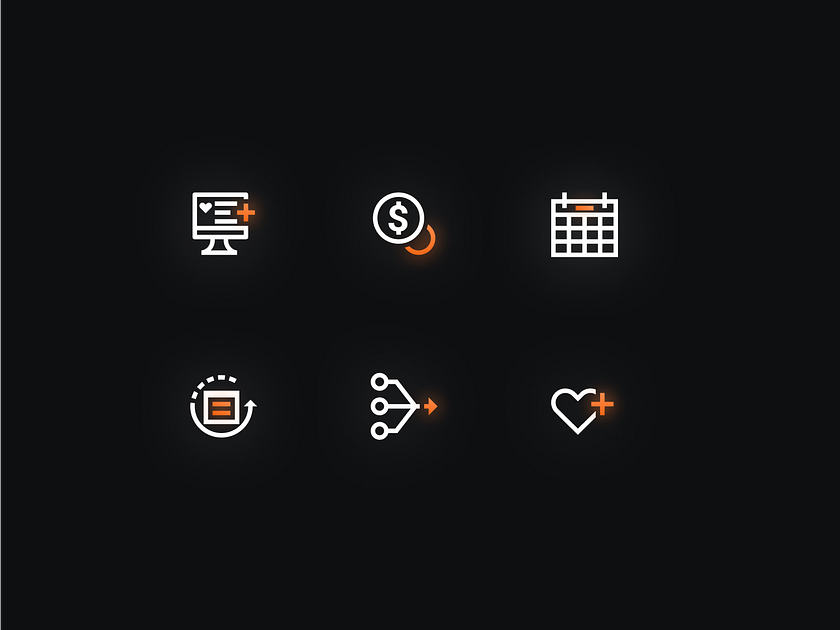 Dark Mode Icons By Victor Korchuk For Unfold On Dribbble