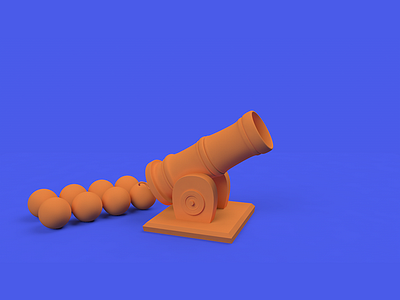 Cannon 3D modern