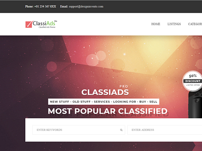 WordPress classified ads theme