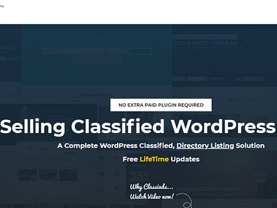 Classifieds WordPress theme free