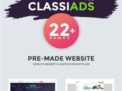 WordPress classifieds ads theme