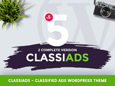 Classiads - Classified Ads WordPress Theme