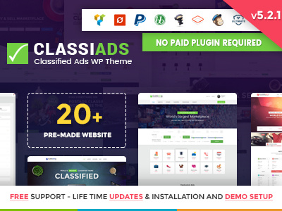 Classified WordPress Theme