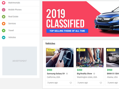 Classified Ads Website!